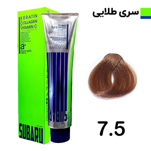رنگ مو سوبارو 7.5