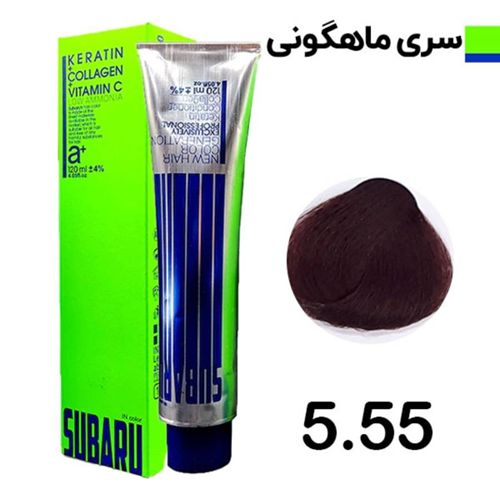 رنگ مو سوبارو 5.55